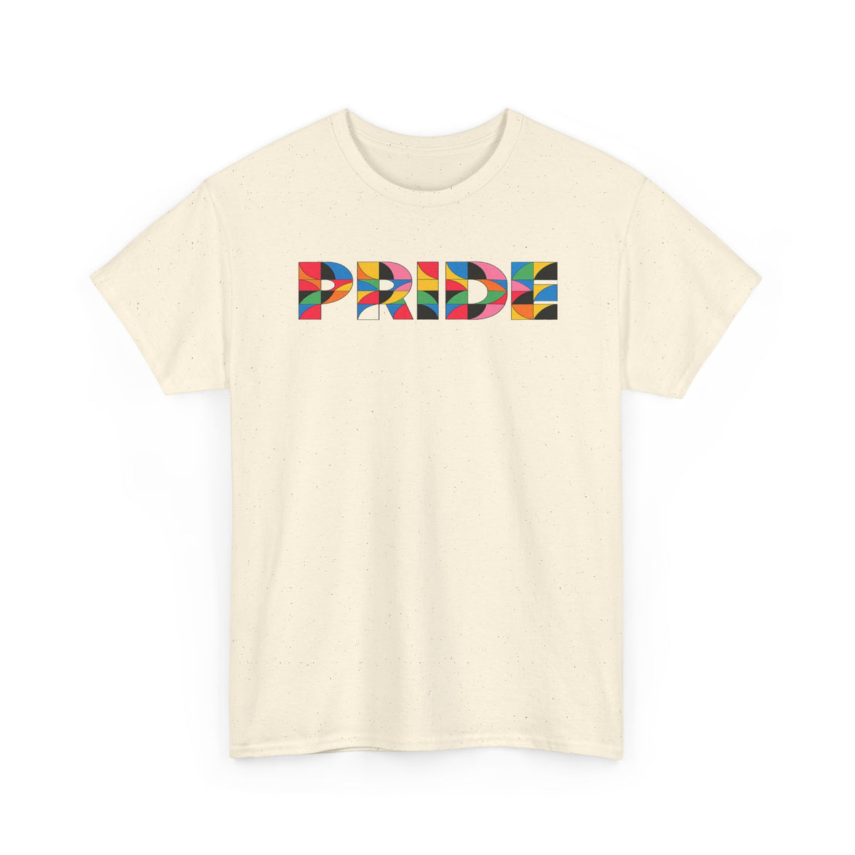 Geometric Pride Rainbow T-Shirt | Geometric Mosaic Pride Graphic Tee | LGBTQ Allies Shirt | Subtle Pride Apparel