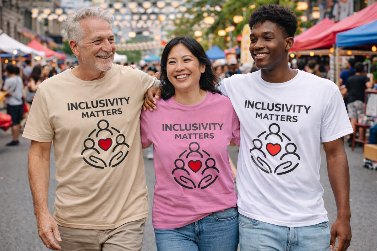 Inclusivity Matters T-Shirt | Kindness & Equality Graphic Tee