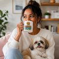 Be The Kind Of Person Your Dog Thinks You Are Dog Portrait Mug | Pet Lover Cup