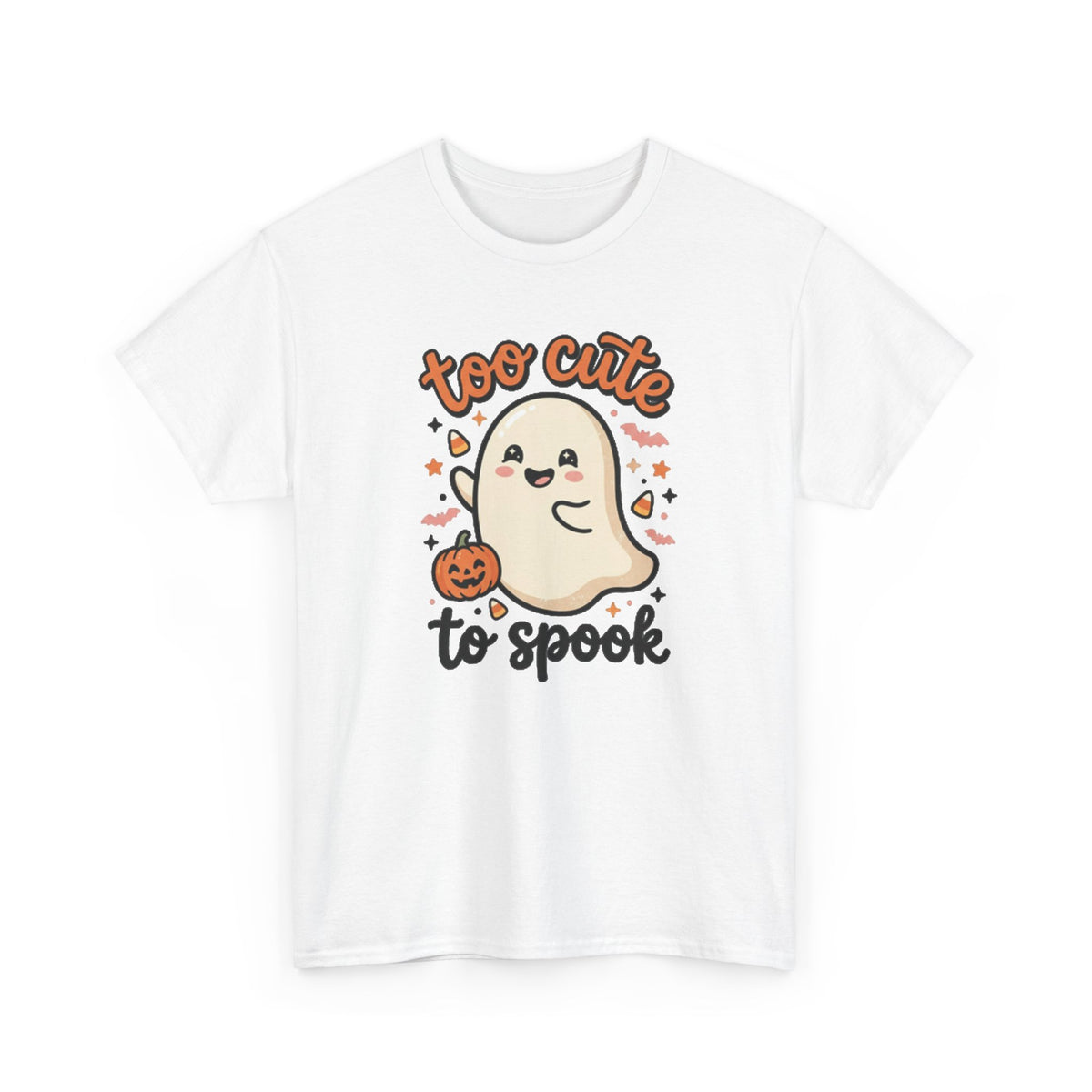 Too Cute To Spook Shirt | Cute Ghost Halloween T-Shirt