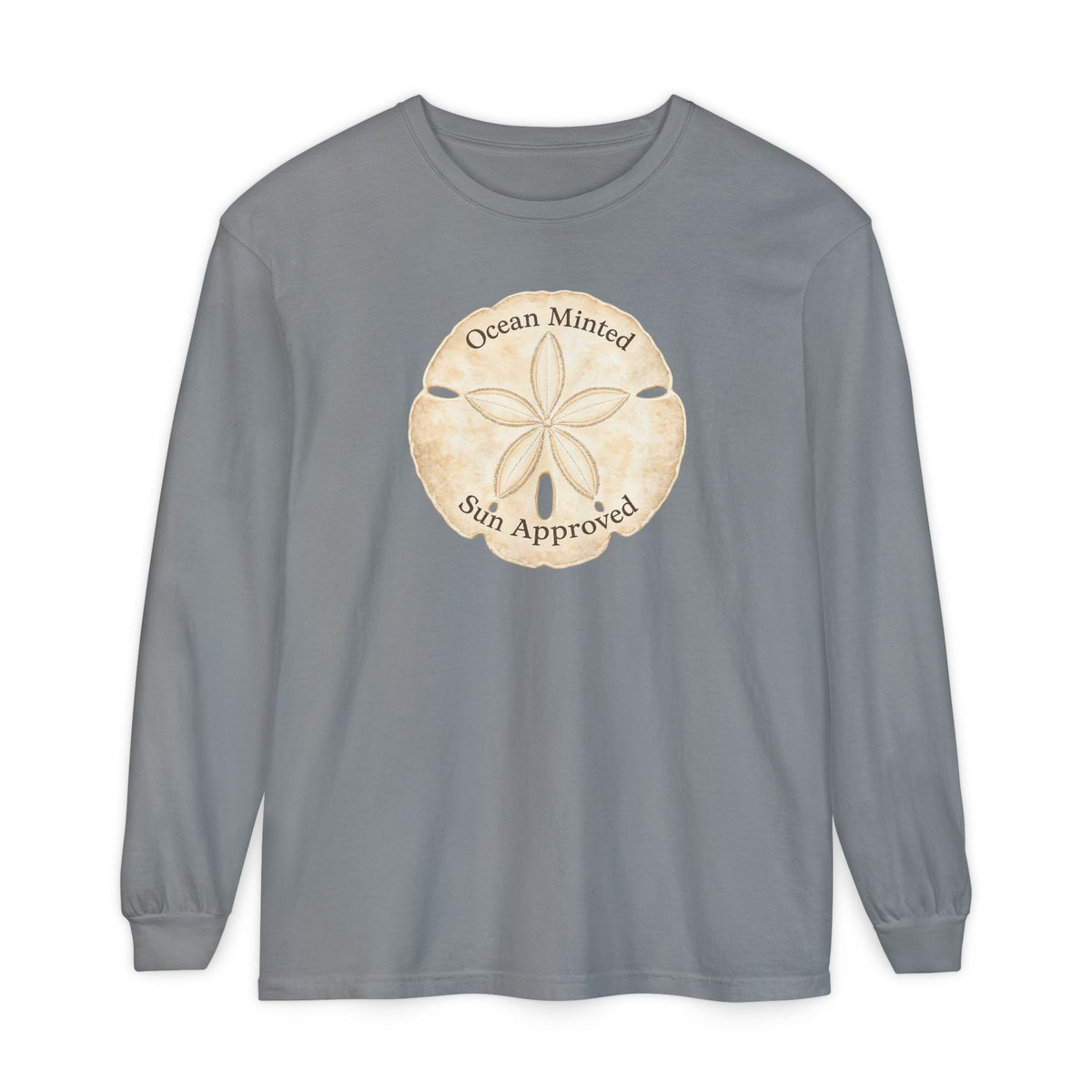 Ocean Minted Sun Approved Sand Dollar Crewneck Sweatshirt | Beachy Pullover