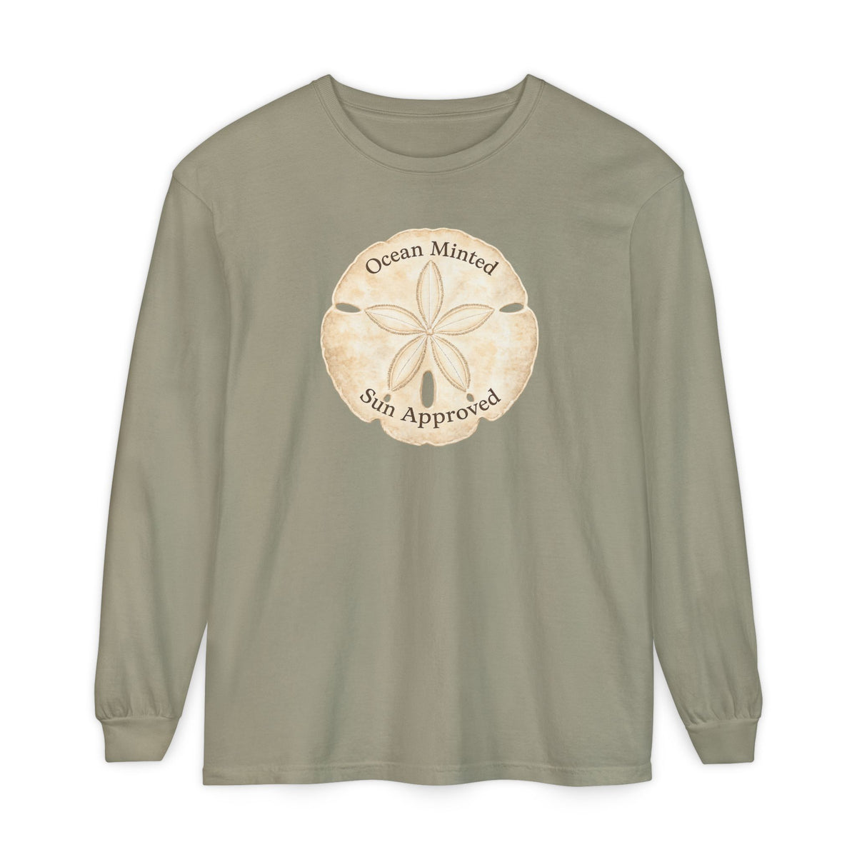 Ocean Minted Sun Approved Sand Dollar Crewneck Sweatshirt | Beachy Pullover